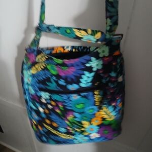 Vibrant Floral Shoulder Bag